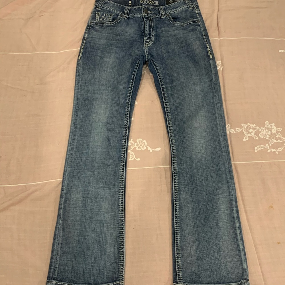 Rock & Roll Blue Jeans